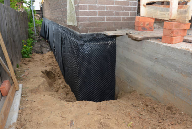 SJ Waterproofing Pros technician performing targeted Waterproofing assessment in Cedar, MN